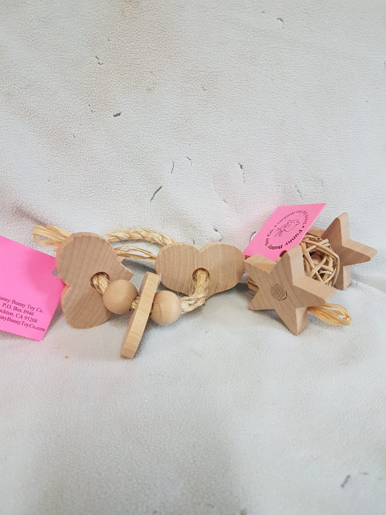 Heart ring and star toss toys